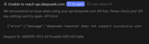 Cursor Deepseek Chat AI